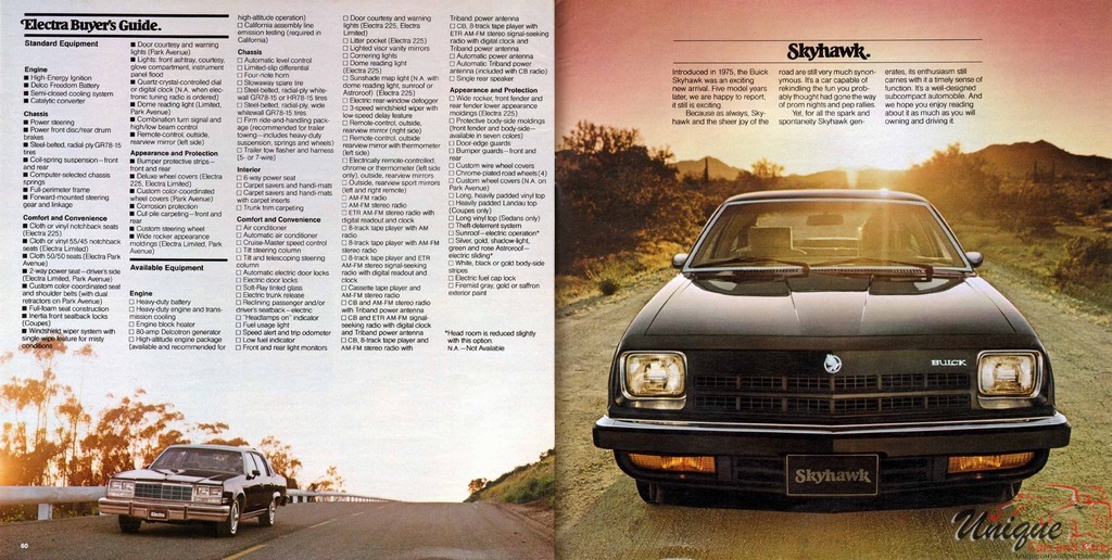 1979 Buick Prestige Car Brochure Page 26